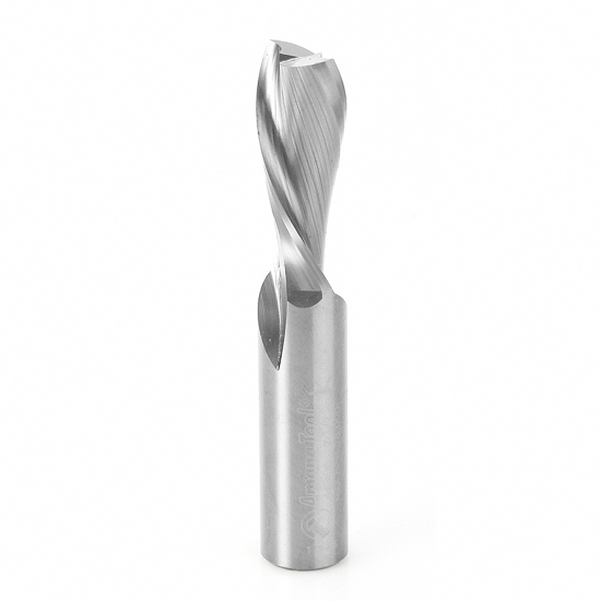 Picture of 46206 Solid Carbide Spiral Plunge 1/2 Dia x 1-1/4 x 1/2 Inch Shank Down-Cut